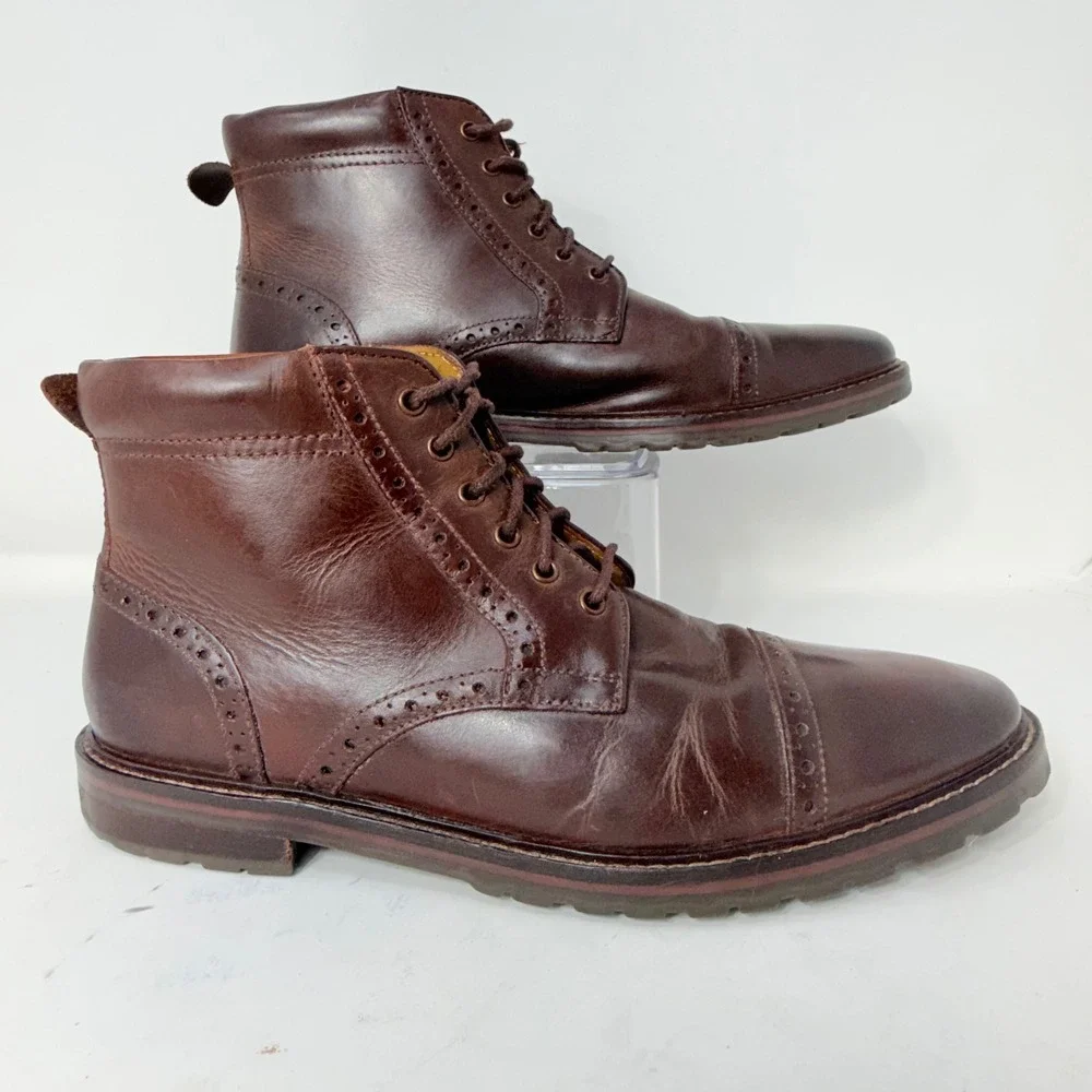 Florsheim leather boots